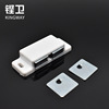 Manufacturers supply White plastic cupboard Door Holder Wardrobe door Magnetic attraction Magnetic attraction Gate resistance Cabinet door parts