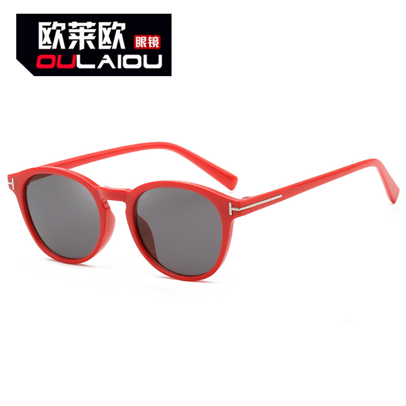 2024 new vintage round sunglasses women uv400 anti ultraviolet sunglasses foreign trade men's sunglasses
