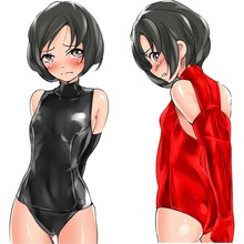 万兴 性感情趣内衣女 欧美禁锢捆绑皮革拘束紧束漆皮连体衣仿漆皮