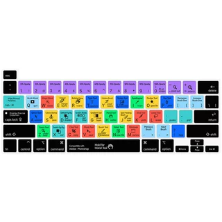 适用于苹果笔记本A2141 16pro快捷功能键 Macbook硅胶键盘保护膜