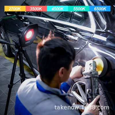 Multi-Color Temperature Car Lamp Auto — İşçi projektorları