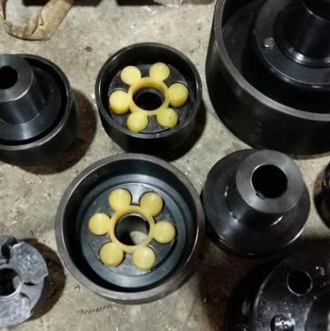 LMS双法兰弹性梅花联轴器 LMM制动轮联轴器 电机梅花联轴器