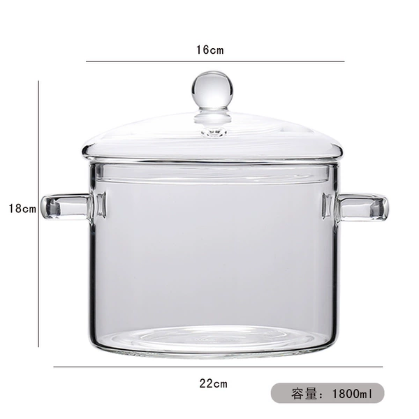Glass, 1900 ml
