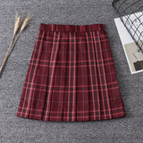 Японская школьная юбка, студенческая юбка в складку