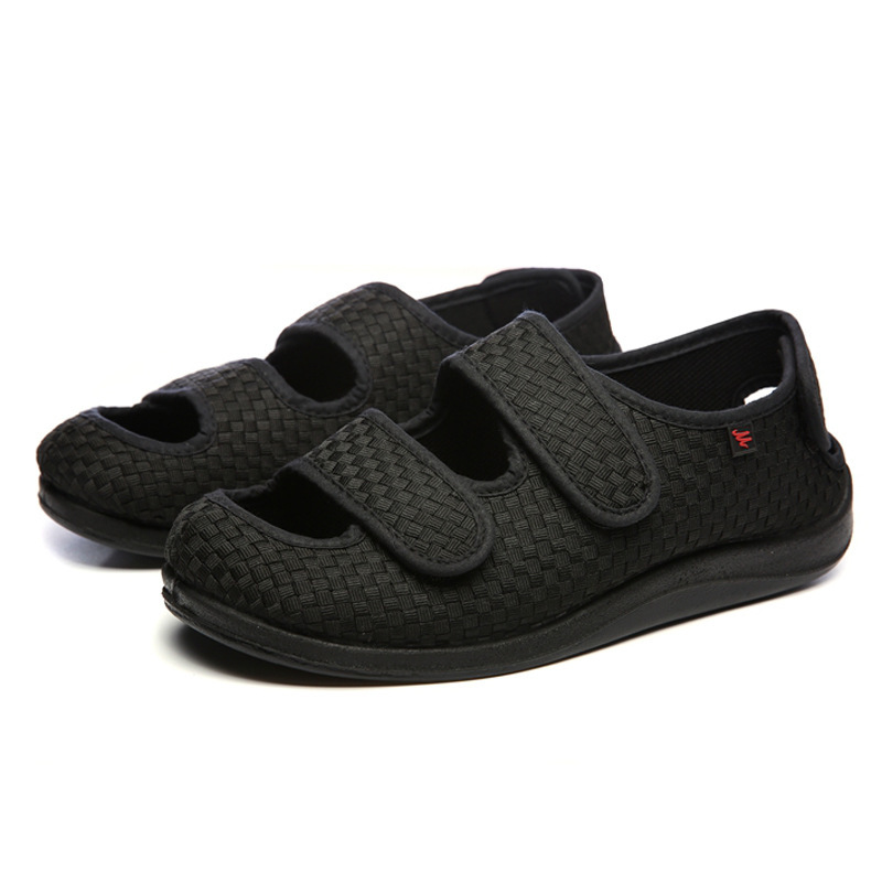 Wide Adjustable Shoes for Large Feet, Suitable for Wide, Swollen, or Deformed Feet, Breathable and Versatile Casual Shoes Wide Adjustable Shoes for Large Feet, Suitable for Wide, Swollen, or Deformed Feet, Breathable and Versatile Casual Shoes
