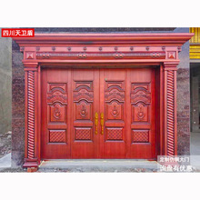 金鼎盾 步步高升 非标大门四川成都甲级豪华仿铜庭院厂家直销