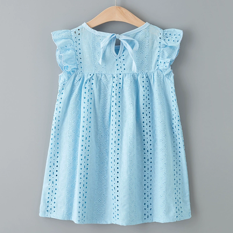 Summer colored dress, city style, children's clothing