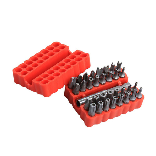 33-piece hollow bit combination set, wind bit electric screwdriver, special-shaped screwdriver bit, screwdriver hardware tools