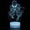 Creative night light, touch LED table lamp, 3D, wholesale
