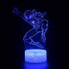 Creative night light, touch LED table lamp, 3D, wholesale