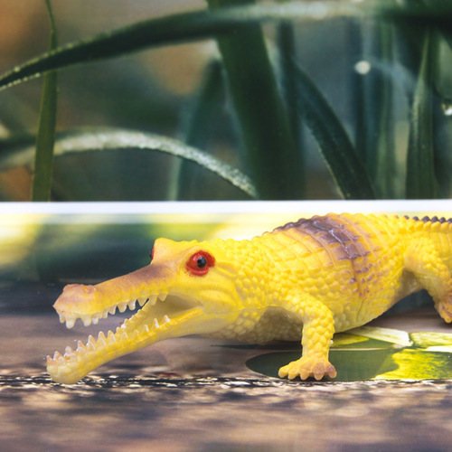 Simulated Crocodile Model Mini Crocodile Crocodile Prop Children's Toy Preschool Toy Activity Supply Gift