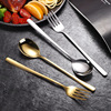 Spoon stainless steel, handheld tableware for elementary school students