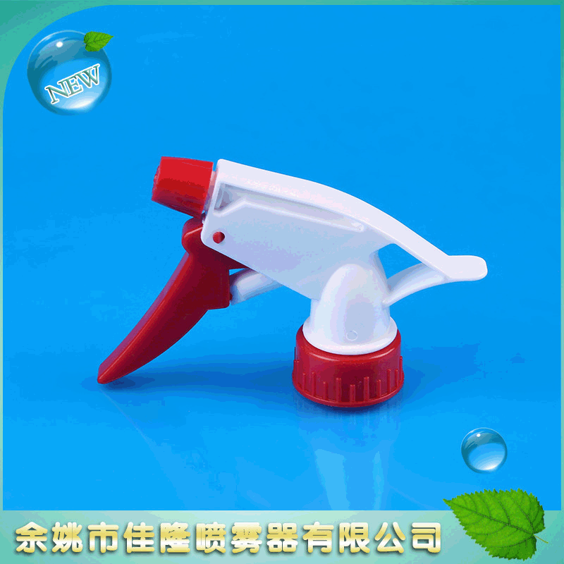 厂家生产 塑料喷枪手扣式方枪喷雾器喷头 厨房清洁剂方形喷头