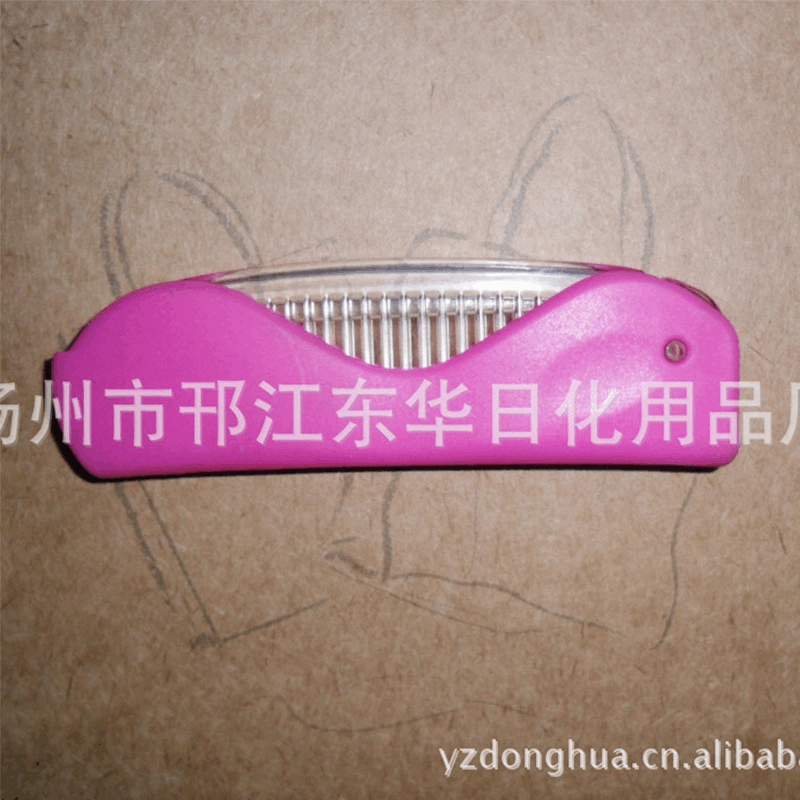 Фабрика Custom Hotel Одноразовая Складная Расческа портативная расческа для выхода туалетных принадлежностей со многими стилями