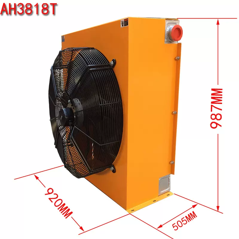 Ah3818液压风冷散热器油冷散热器风冷却器工程机械散热器换热