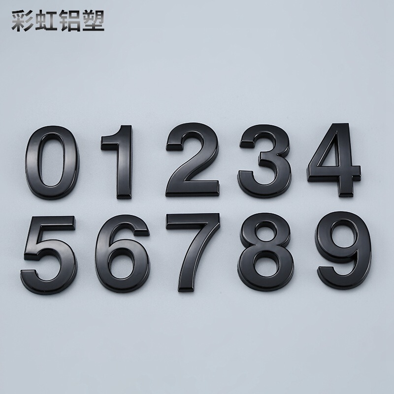 3D Three-Dimensional Number Plate 5cm Door Number Sign Hotel Guesthouse High-Quality Digital Home Mailbox Code 3D Three-Dimensional Number Plate 5cm Door Number Sign Hotel Guesthouse High-Quality Digital Home Mailbox Code
