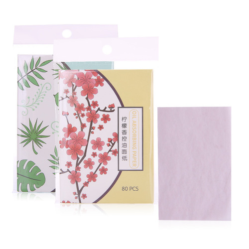 New Lameila Facial Oil-Controlling Pads 80 Sheets, Refreshing Oil-Removing Face Pads for Women, Wholesale A583