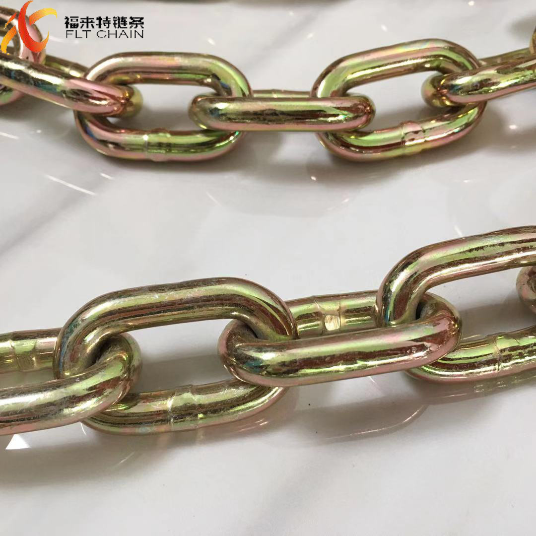 圆环链条工厂自产镀锌链条美标43级70级80级链条各种规格现货可发
