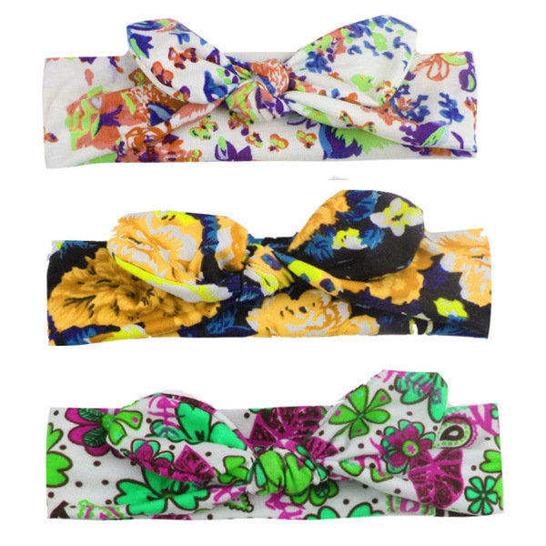 c New European and American Fashion cute Bow Headband Sports Yoga Wide Hair Band Headwear Manufacturers Wholesale Supply