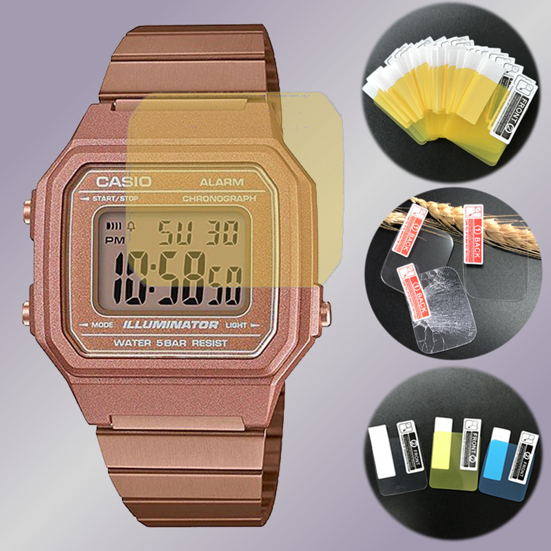 Suitable for Casio Casio W800H-1Av Watch Film La680/A158Wa-1 High-Definition Nano Explosion-Proof Film
