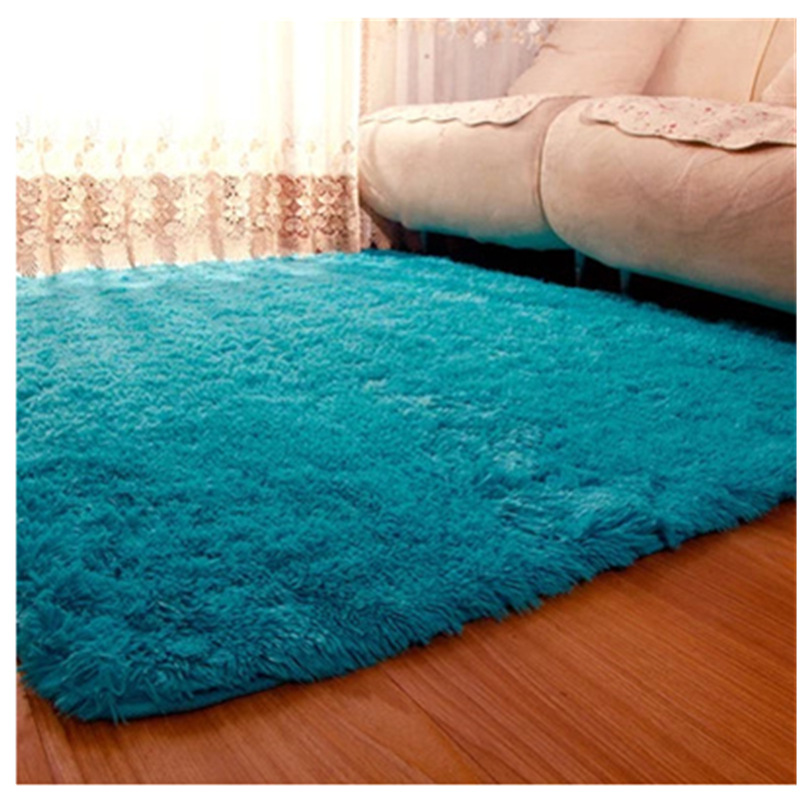 Factory supply silk wool carpet living room coffee table bedroom bed blanket bay window mat full carpet floor mat