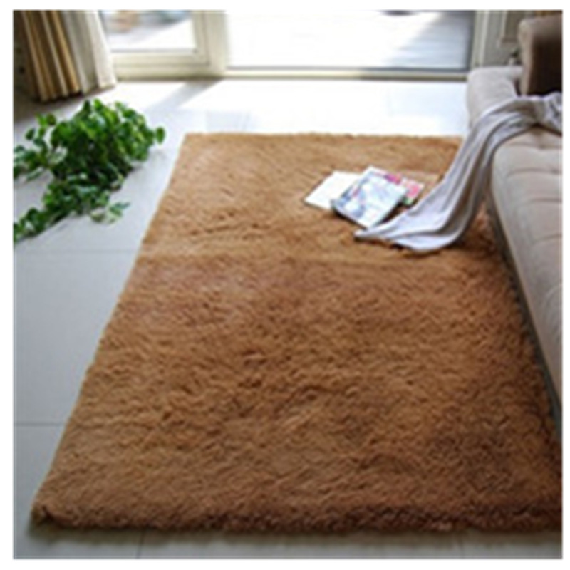 Factory supply silk wool carpet living room coffee table bedroom bed blanket bay window mat full carpet floor mat