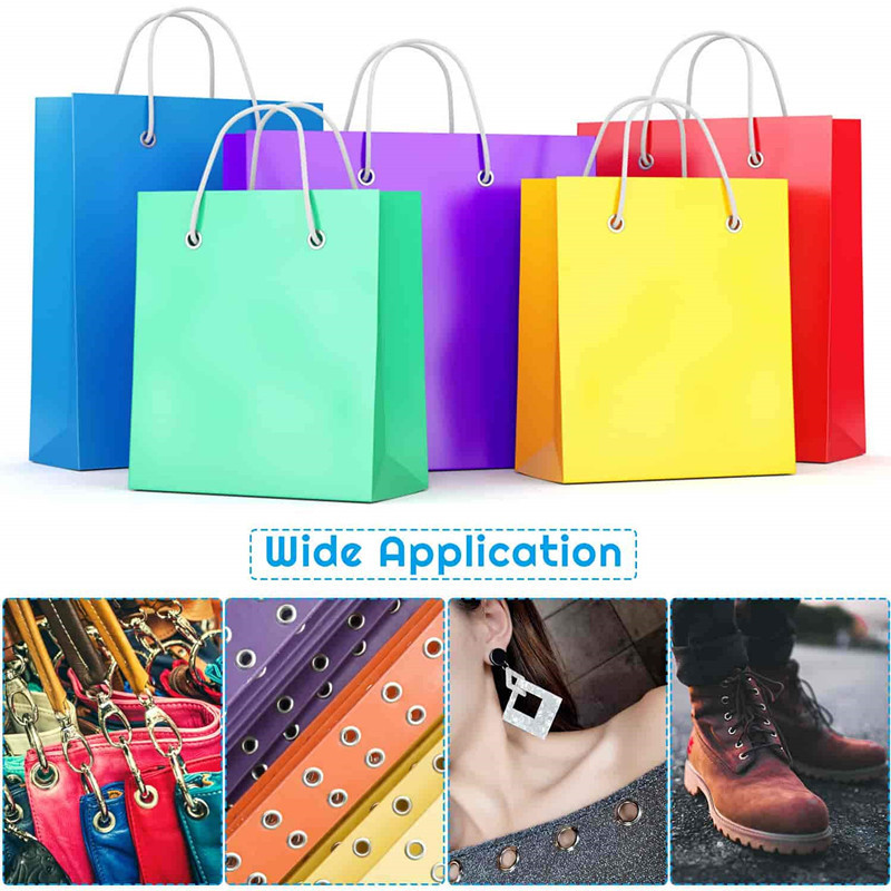 120 sets de diámetro interior 12MM cinturón de aire herramientas de instalación en caja callos zapato agujero de lona hebilla ojal para transfronteriza