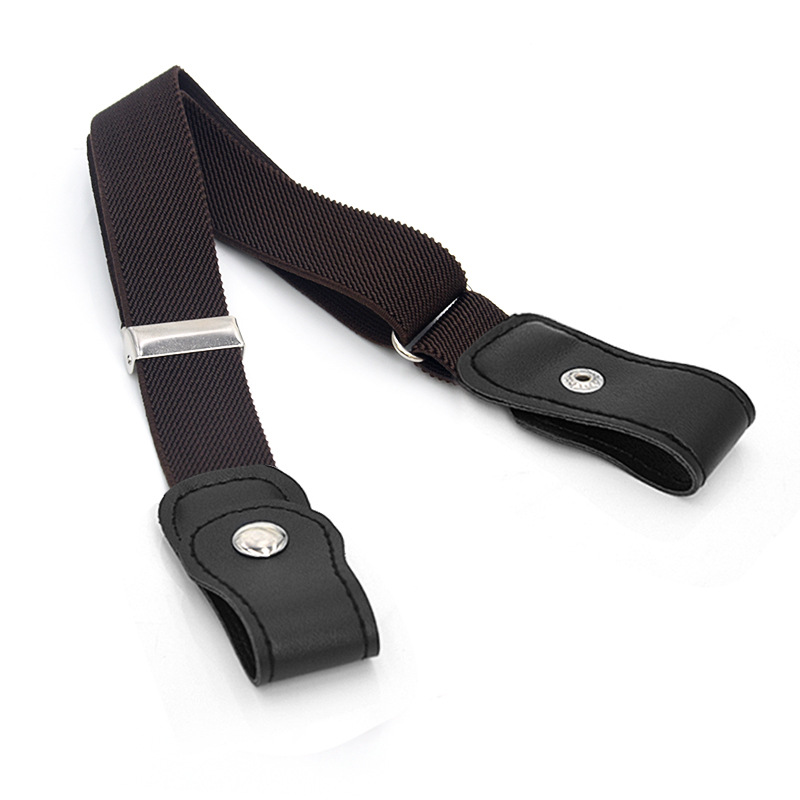 Cinturón para niños cinturón elástico para bebés niños y niñas pantalones elásticos cinturón pantalones anti-caída para niños con botón a presión en stock