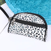Fashionable double-sided chain with zipper, cosmetic bag, custom made, Korean style, increased thickness, wholesale