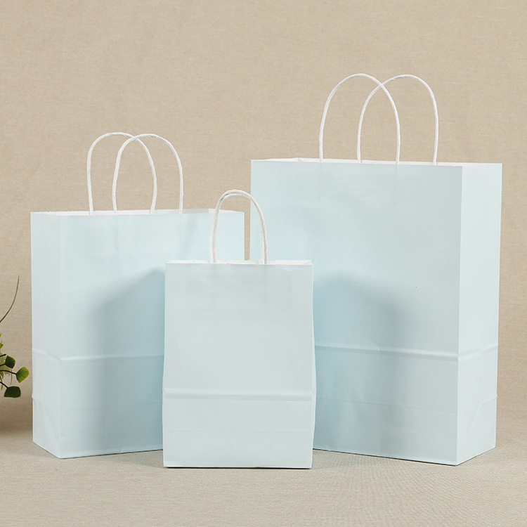 Wholesale kraft paper bags, hand-held bags, packed takeout packaging, gift bags, printed clothing bags with LOGO.