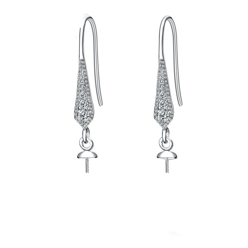 Серебряные серьги из жемчуга, аксессуар, образец 925 пробы, европейский стиль, стиль высокого качества, оптовые поставки