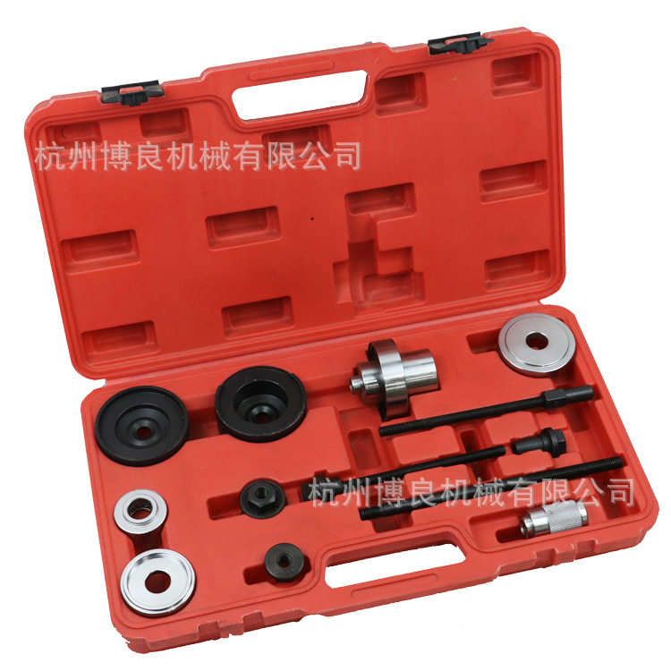 Trípode de chasis Herramienta de desmontaje de manguita de hierro Herramienta de desmontaje de buje de suspensión trasera Dispositivo de desmontaje