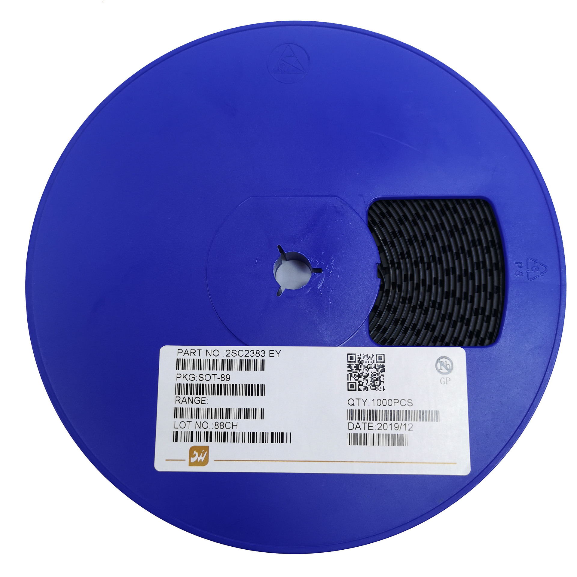 贴片三极管2SC2383 丝印EY SOT-89 全新现货 厂家直供 质量保证