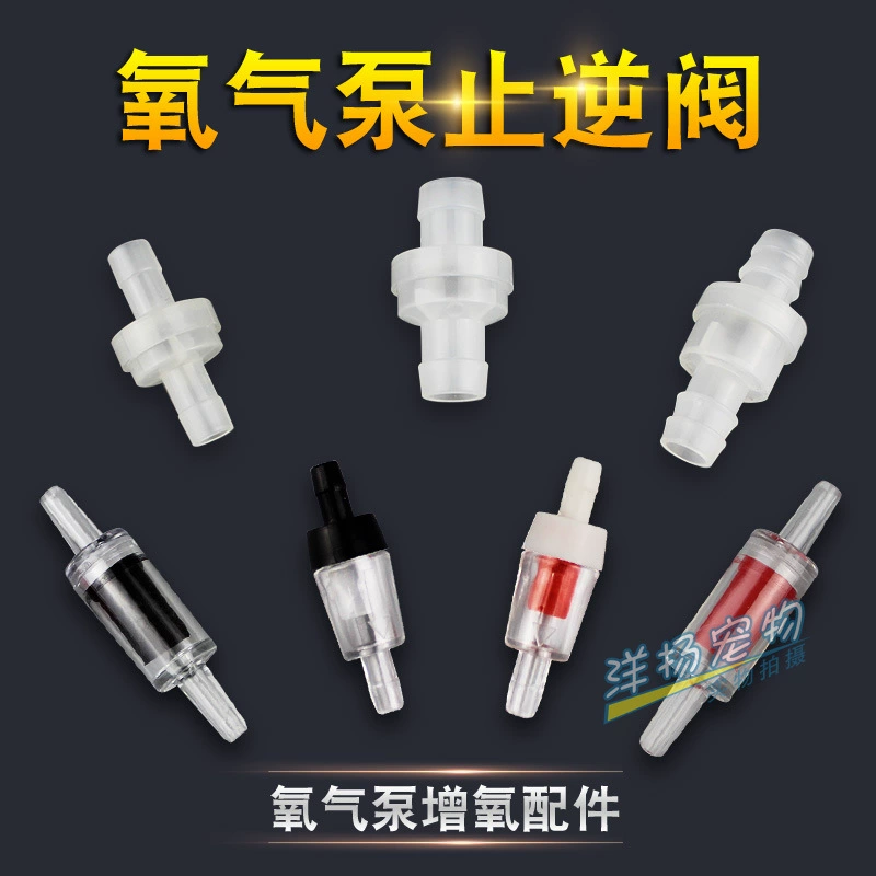 Аквариум кислородный насос обратный клапан воздушный насос обратный клапан пластиковый односторонний клапан обратный клапан 4/8 мм