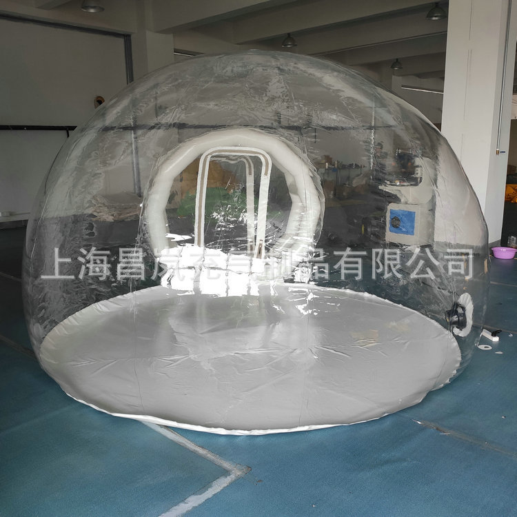 厂家生产户外透明充气帐篷泡泡屋网红酒店天台露天星空泡泡屋制