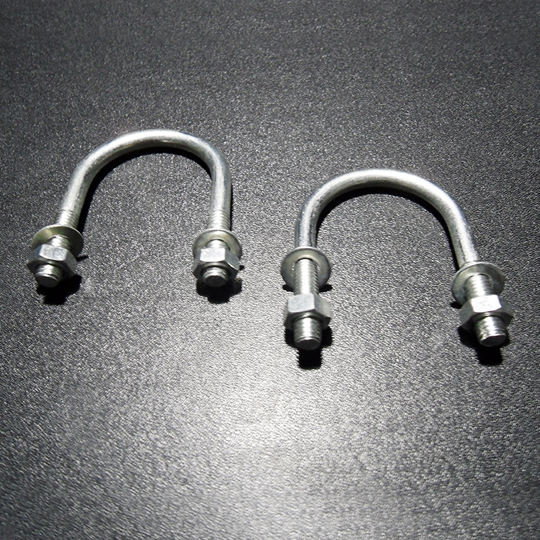 厂家发货U型螺栓 U形管卡 U型螺丝管卡直角  U型卡仪表管卡箍