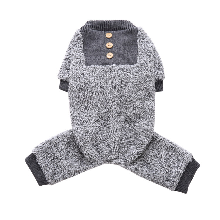 Suministros para mascotas transfronterizos ropa para perros homewear ropa para mascotas pijamas felpa ropa para mascotas ropa de otoño ropa para perros Pijamas image 9