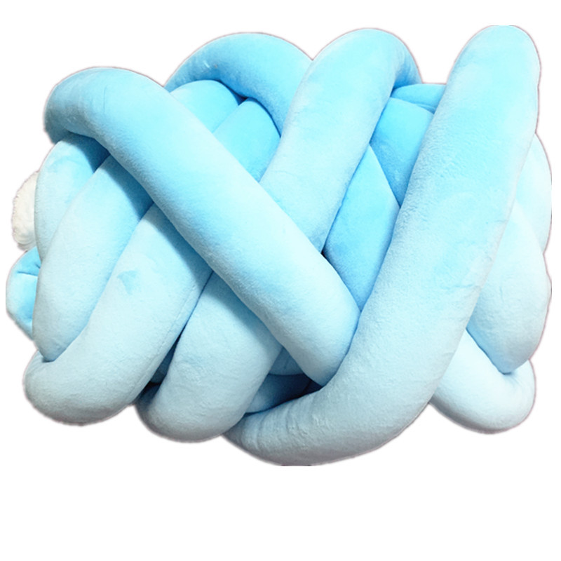 跨境货包芯纱加绒粗灌芯纱麻花辫床围线6cm粗水晶绒珍珠绒DIY粗线