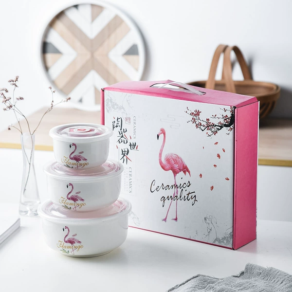 Flamingo generous box packaging (20 sets/box) gift gifts