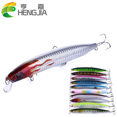 HENG JIA Long Distance Casting Sea Fishing Lure 13.5cm Plastic Fishing Gear Fake Bait 18.5g Bluefish