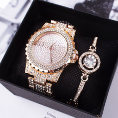 fashion wrist watch jewelry set bracelet ladies watch2022men