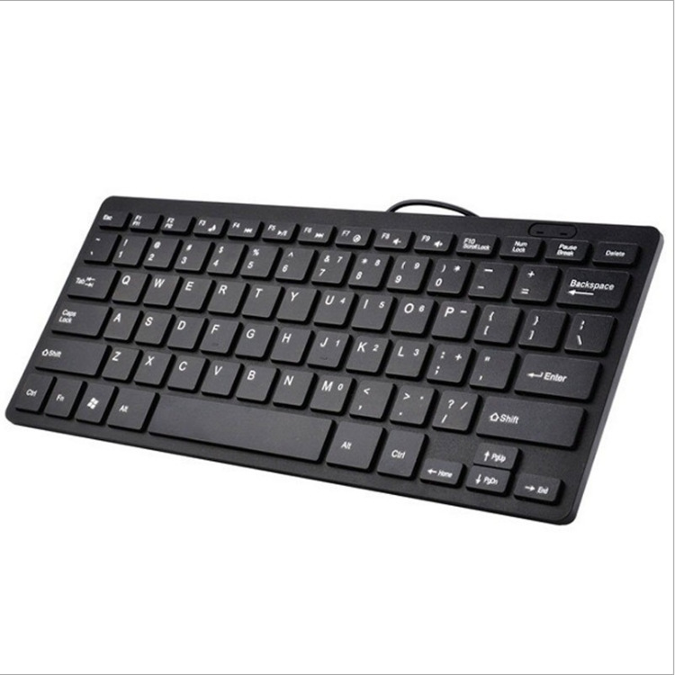 Cross-border neutral K1000 ultra-thin fashion keypad laptop mold dedicated USB wired keyboard