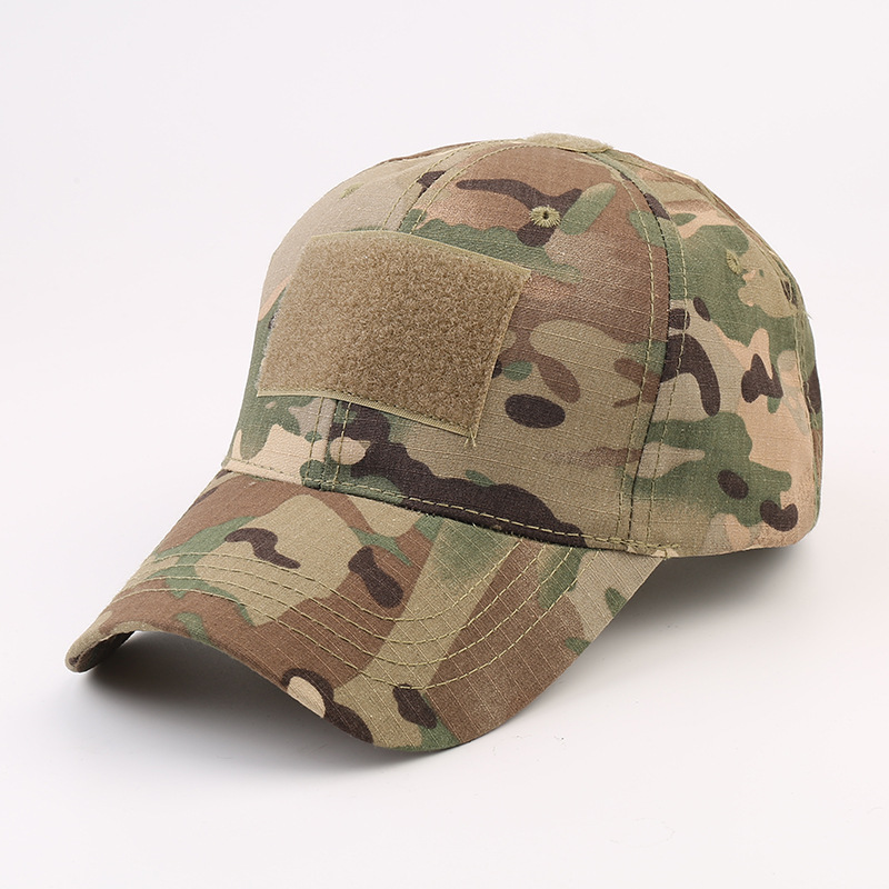 Los aficionados militares al aire libre Python gorra de béisbol de los hombres de camuflaje táctico sombrero deportivo Velcro casquillo enarbolado de una sola pieza de entrega al por mayor