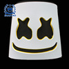 Glowing cotton mask, helmet, halloween, graduation party