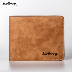 新しいメンズ財布 baellerry ショートレトロシニアセンスつや消し財布 80% off クロスボーダー財布カードバッグ