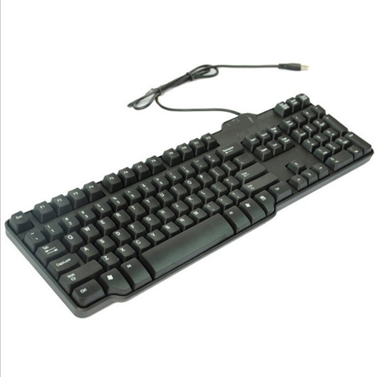 Suitable for DELL8115 wired keyboard and mouse set desktop computer Waterproof high key cap USB wired keyboard and mouse