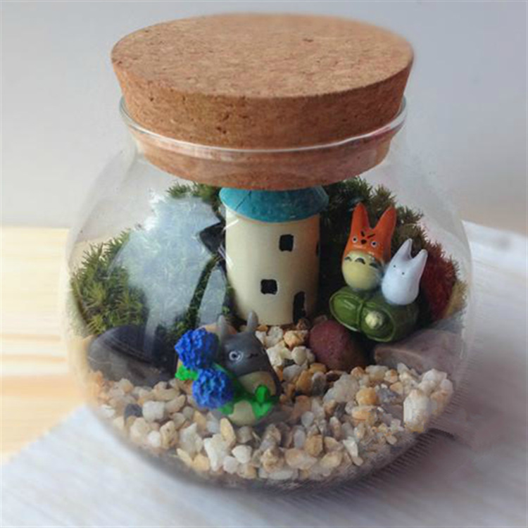 日式家居厨房玻璃密封罐竹木盖茶叶罐零食收纳小罐子咖啡豆收纳罐|ms