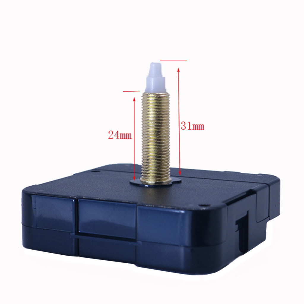 HR1688 eje Longitud 31mm eje largo Reloj de pared movimiento reloj de cuarzo movimiento reloj accesorios movimiento