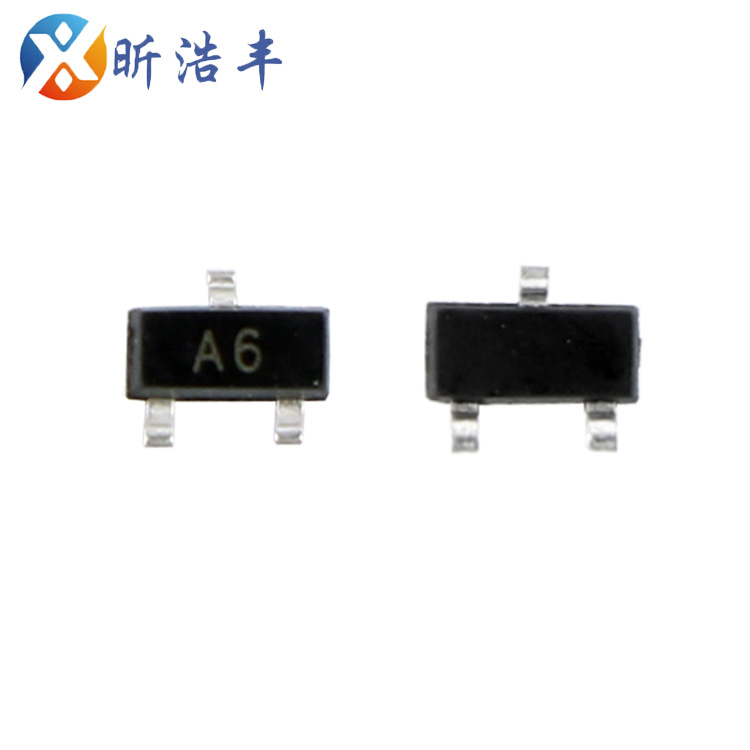 开关二极管BAS16 A6 SOT-23 贴片二极管丝印A6 全新现货 国产品牌