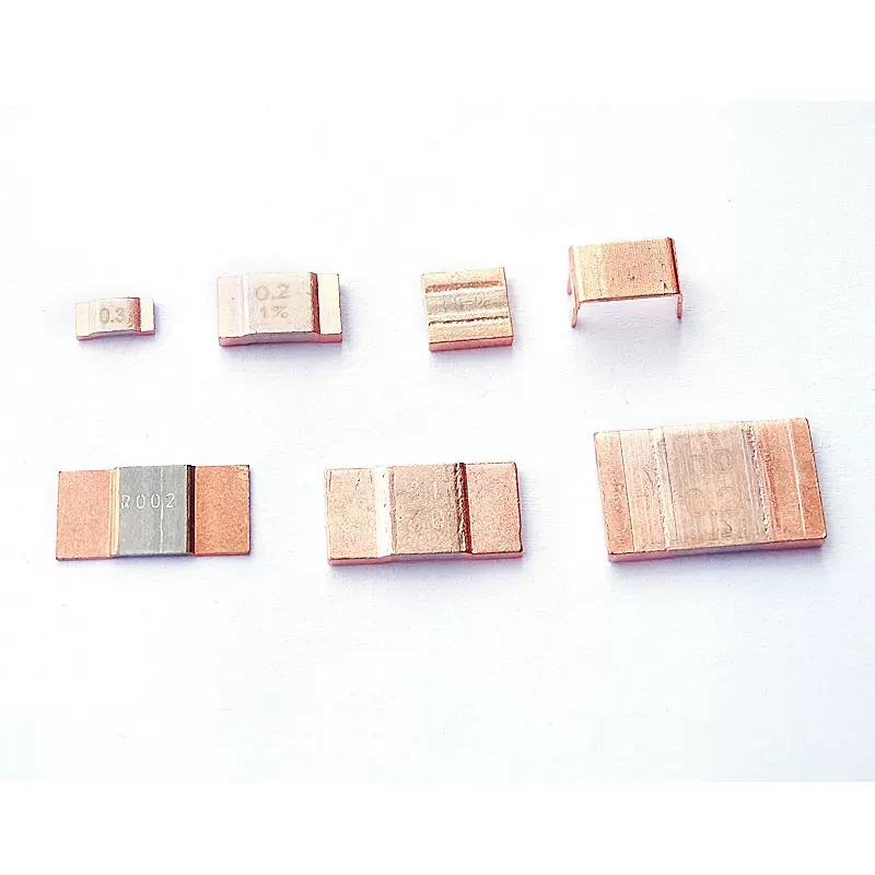 2512裸露合金采样电阻锰铜电阻大功率3W-10W阻值R001-R005高精度